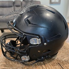 Riddell SpeedFlex Football Helmet Medium Matte Black w/ Facemask