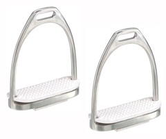 EquiRoyal Stainless Steel Fillis Stirrup Irons