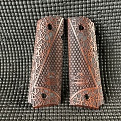 Rock Island Handcraft pistol grip for 1911 Full size Melon pattern laser mach