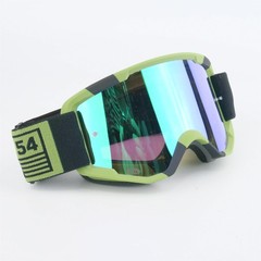 Bell Descender Google Matte Green Black/Green Mirror Mountain Bike MTB