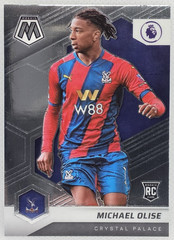 Michael Olise RC 2021-22 Panini Mosaic Premier League Soccer #136 Crystal Palace