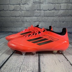 Adidas F50 Elite SG Soft Ground Soccer Cleats Solar Red Black IF1296 Mens Sz 6.5