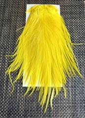 Hareline Grade 2 Saddle White Dyed Yellow 587-E-L