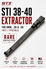 RARE NOS STI STACCATO 1911 / 2011 HD Extractor 9mm/38/40 Ser 70 Blue