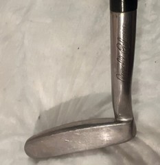 Vintage Arnold Palmer AP 23 Putter 35″ Camel Brown Leather Original Grip NICE