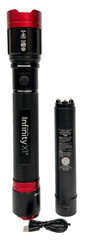 Infinity X1 5000 Dual Power Rechargeable Waterproof LED Flashlight 5000L, NO BOX