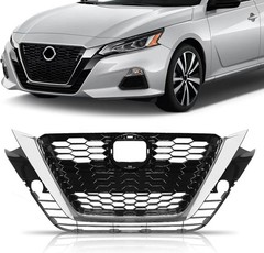 Front Upper Bumper Grille Hood Mesh Grill Assembly Compatible with 2019 2020 202