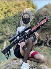 Powerful Slingshot Rifle Semi Automatic Heavy Duty Slingshot For Outdoor Hunting
