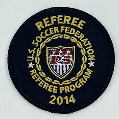 Soccer Referee Badge U.S. Soccer 2014 – New Patch – US Soccer Referee Program