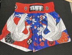 Tuff Muay Thai Shorts Mens 2XL Crane Multi Color Boxing Kickboxing Thailand