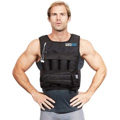 RUNmax 20LBS – 150LBS Adjustable Weighted Vest Wtih Shoulder Pads Option for Men