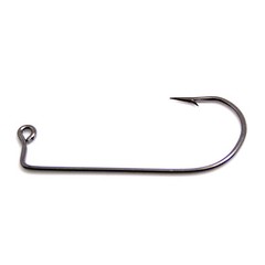 100 1/0 Eagle Claw 570BP Black Platinum Jig Hooks for Jig Molds