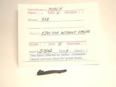 MARLIN 338 and other MODELS (EJECTOR WITHOUT SPRING) (ITEM # J-4102)