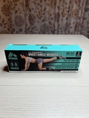 RBX 1 Lbs Performance Wrist/ Ankle Weights Black 2 Lbs Total One Size