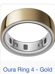 Original OEM Oura ring gen 4 size 9 GOLD Opened Box Condition No box READ!!!!