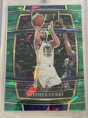 2021-22 Panini Select STEPHEN CURRY Green Cracked Ice #94 Warriors