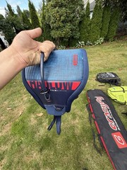 Complete kitesurfing gear set includes multiple Slingshot kites And Other Goods