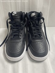 Nike Court Vision Mid Next Nature Black White Basketball Sneakers Size 10 COA