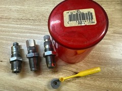 Lee .45 ACP Reloading Die Set (Used) – Sizing, Seating, Expanding/Powder Through