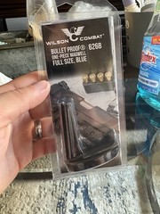 Wilson Combat Bullet Proof One-Piece Magwell Full Size Blue Steel 1911 626B