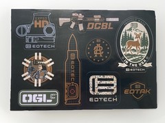 Genuine EOTECH Optics Sticker Sheet 9 Stickers / Decals – NRA / SHOT SHOW 2026