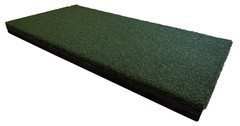 XL Beaver Tail (36 x 18in) Golf Simulator Hitting Strip Mat – Protects Joints