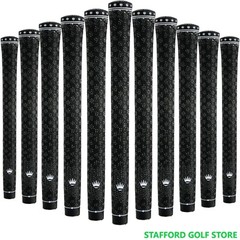 Royal Grips Link Tech Full Cord Golf Club Grips Standard Black Core .600″ Round