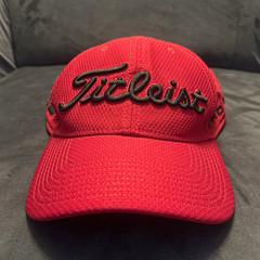 Titleist Pro V1 FootJoy Performance Mesh Fitted Golf Hat M/L