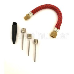 5 pc Set Inflating Needles Air Pin Pump Sports Balls Soccer Basketball Football