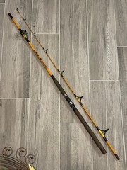 🔥Master Custom Striker PST 210 9′ 1/2-3oz Lures 10-25lb Line Fishing Pole Sea