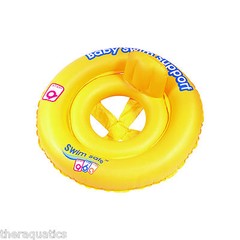 DOUBLE-RING BABY FLOAT SEAT Pool Swimming Swim Safe 1-2 years Learn Lake 32027