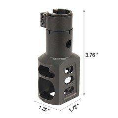 Recoil Reducer Clamp On Muzzle Brake for Mossberg 500 500A 12GA