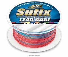 Sufix Performance Lead Core – 10-Color Metered – 15 lb Test – 100 yards