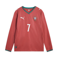 PUMA FW25 Portugal 2026 Long Sleeve Home Player Jersey Cristiano Ronaldo 7