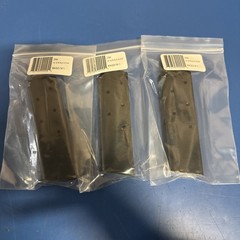 3 PACK! 1911 7RD 45ACP BLUE MAGAZINE OEM 25M