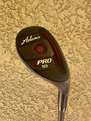 ADAMS PRO 2H 18* DEGREE HYBRID – ALDILA ATX75H REGULAR FLEX GRAPHITE SHAFT