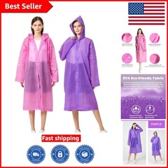 Fashionable Rain Ponchos for Outdoor Activities – Waterproof & Machine Washable