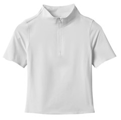 TravisMathew Women’s Sunfire Zip short sleeve White Size XL NWT