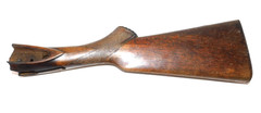 Wilmot Gun Co Belgium SXS 12 Ga Hammer Gun Orig Butt Stock, Metal Butt AE369