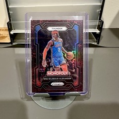 2023-24 Prizm Monopoly Shai Gilgeous-Alexander Classic Icons Red SP SSP Rare