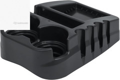 Universal Car Floor Center Console Organizer Truck SUV Van Floor Storage Black