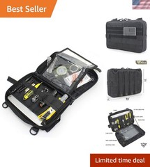 Durable 1000D Nylon Tactical Pouch with Clamshell Design – Perfect EDC Organizer