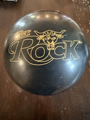 WWF The Rock Wrestling 8lb vintage bowling ball RARE