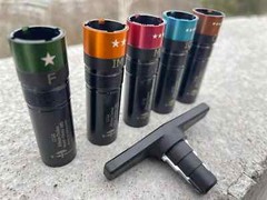 Beretta Benelli extended MOBIL none ported Black&Color choke 5-set 12 Ga Billman