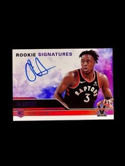OG Anunoby 2017-18 Panini Vanguard Purple RC Auto #/49