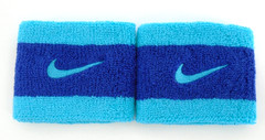 Nike Swoosh Wristbands Dri-Fit Deep Night/Dusty Cactus