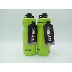 Genuine Camelbak Podium Dirt Series Water Bottle 2-Pack, Lime, 21oz, Brand New