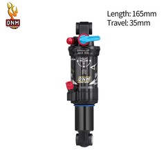 DNM AO-39RC Dual Air Shock Mountain Bike Rear Shock 3-Step Lockout 165/190/200mm