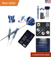 90% Tungsten Steel Tip Darts Set – Professional Darts Metal Tip Set Available…