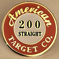 American Target Company 200 Straight Pin 1″ Wide Shooting #144